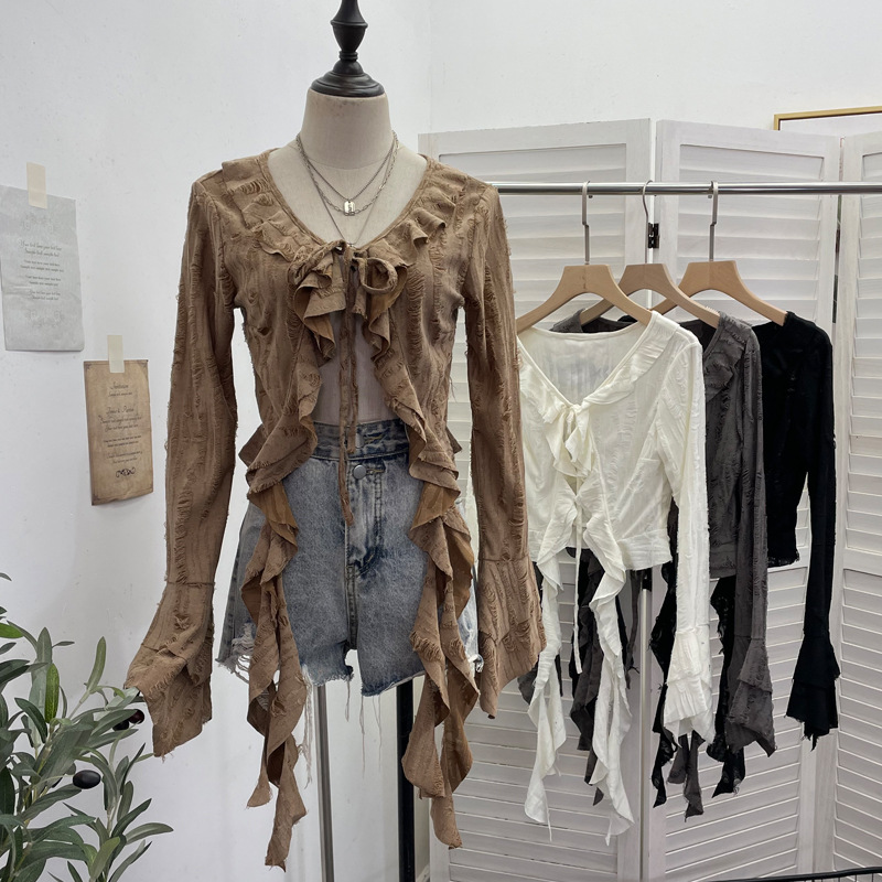 Embroidery Online - Isarose estilo wasteland cardigan para mulher