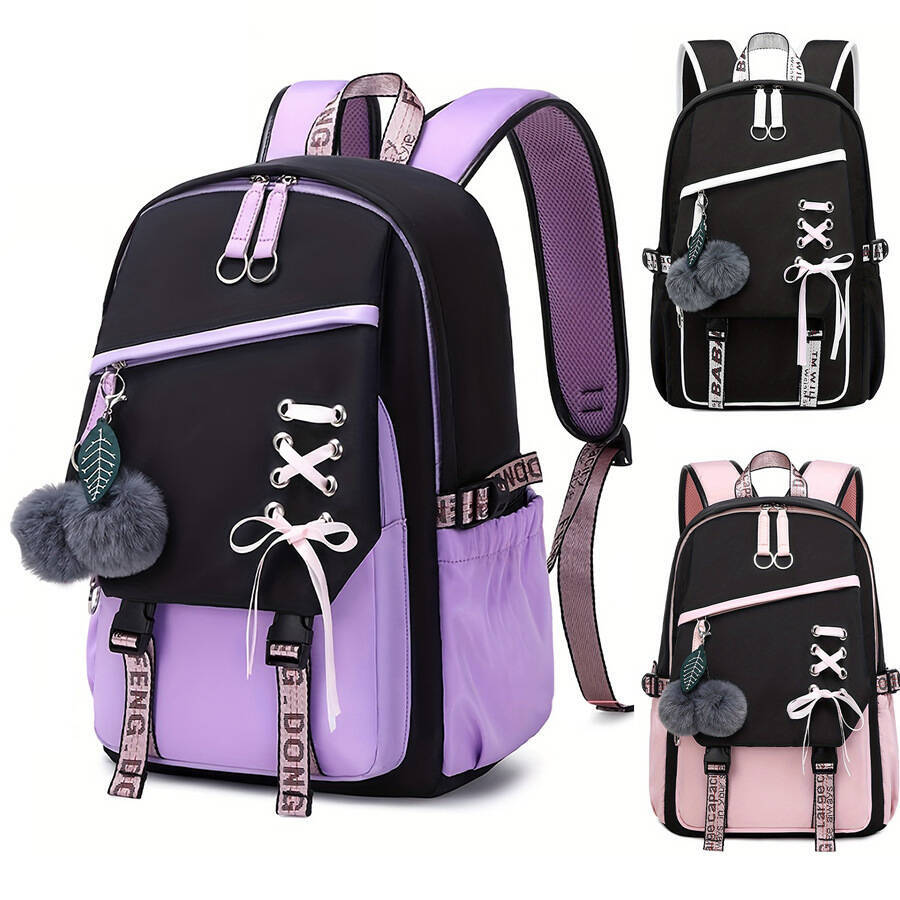 Embroidery Bag - Nova Mochila Esportiva de Grande Capacidade