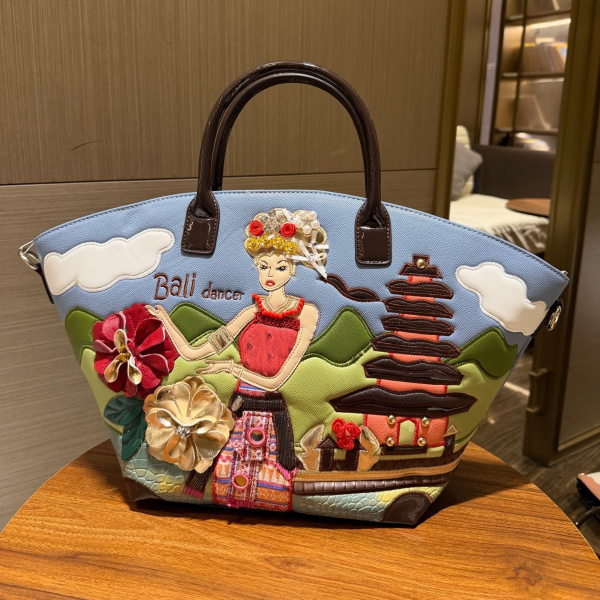 Embroidery Bali - Nova bolsa feminina com tema de