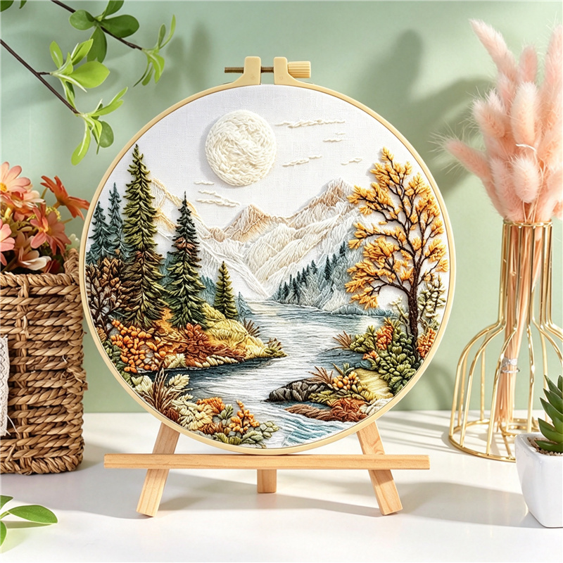 Kit de Bordado Manual DIY para - Embroidery Meaning avaliação e preço