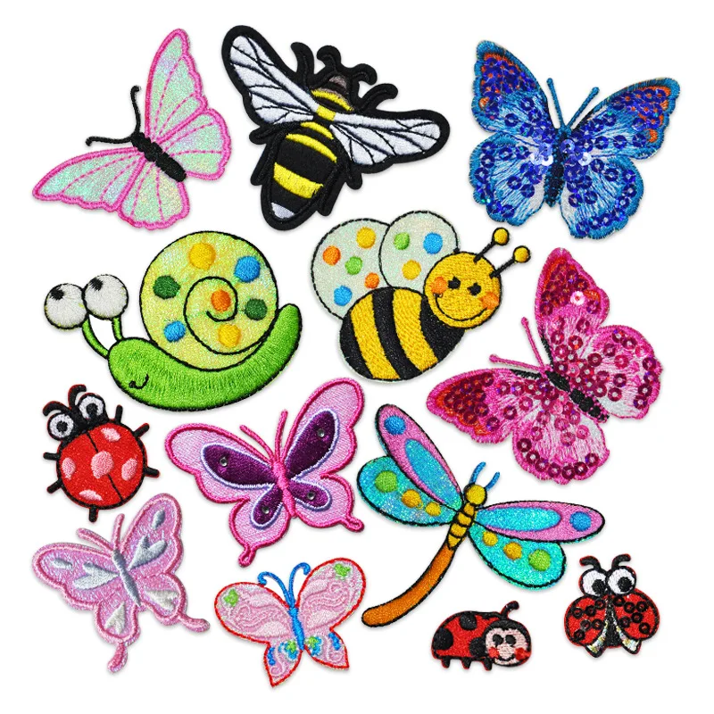 Patch bordado de insetos dos d - Embroidery Lady Bug avaliação e preço