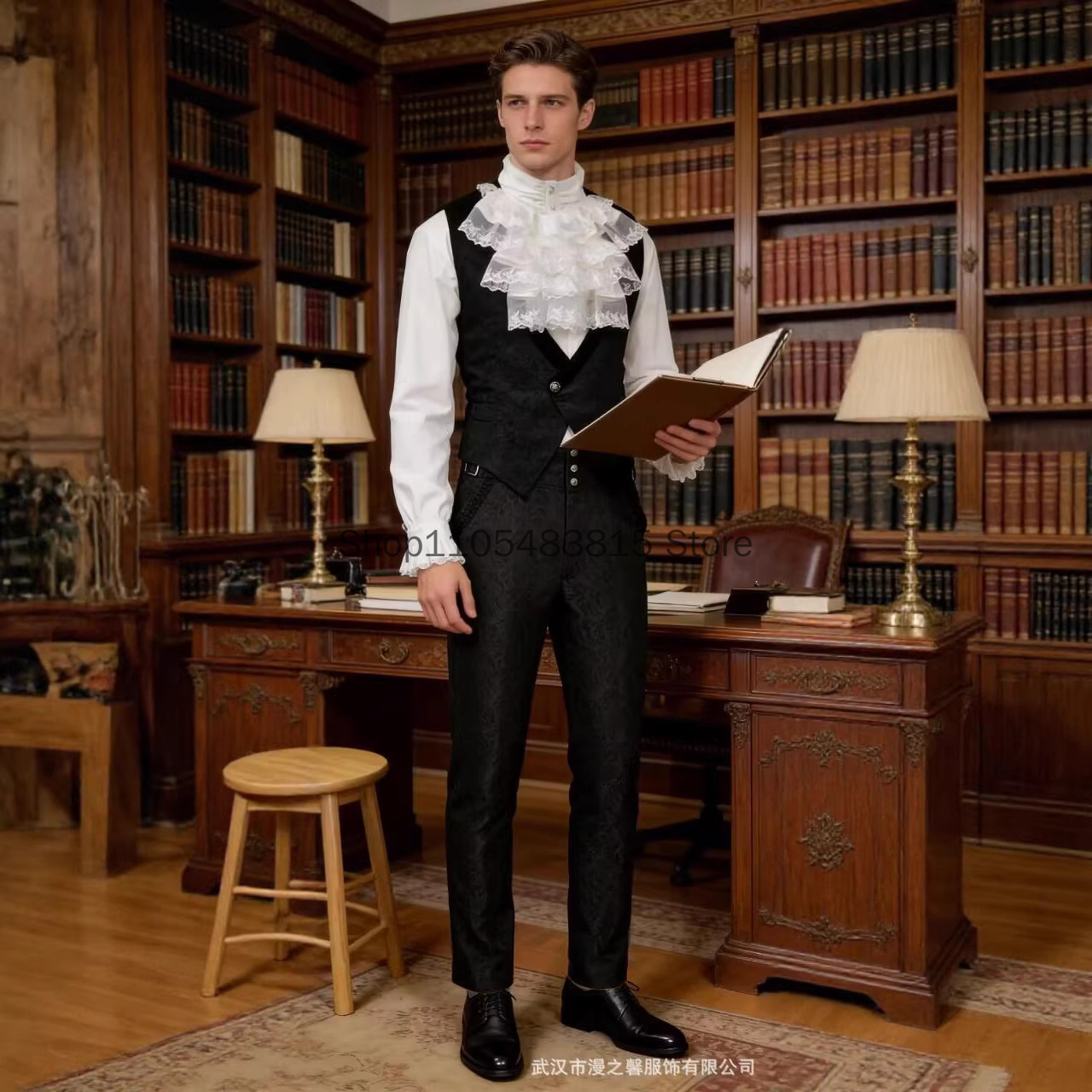Colete Nobre Masculino Medieva - Embroidery Online avaliação e preço